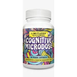 Buy Limitless Mushrooms Cognitive Microdose Capsules online New Zealand