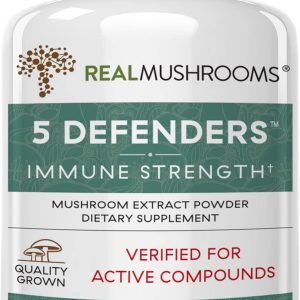 Buy Real Mushroom 5 Defenders Capsules online New Zealand